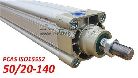 PNEUMATISCHE CYLINDER PCAS 50/20-140 BE ISO15552
