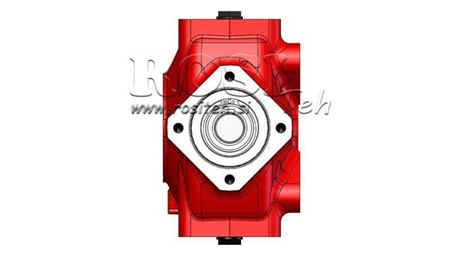TANDWIELKAST - TANDWIELKAST RT145 VOOR HYDRAULISCHE MOTOR MP/MR/MS RATIO 4.1:1