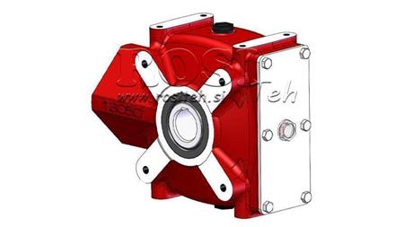 TANDWIELKAST - TANDWIELKAST RT145 VOOR HYDRAULISCHE MOTOR MP/MR/MS RATIO 4.1:1
