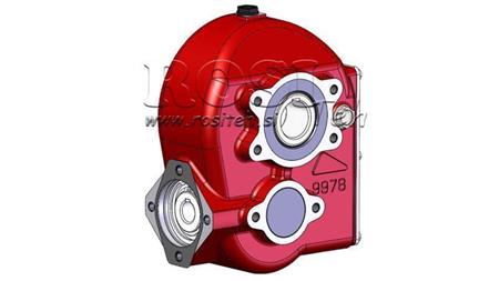 PŘEVODOVKA - PŘEVODOVKA RT190 PRO HYDRAULICKÝ MOTOR MP/MR/MS POMĚR 10.2:1