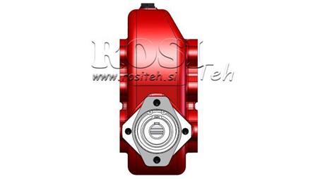PŘEVODOVKA - PŘEVODOVKA RT190 PRO HYDRAULICKÝ MOTOR MP/MR/MS POMĚR 10.2:1