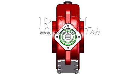 TANDWIELKAST - TANDWIELKAST RT520 VOOR HYDRAULISCHE MOTOR MP/MR/MS RATIO 43.6:1