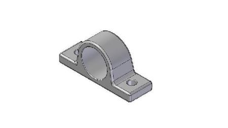HOLDER VAN TELESCOPISCHE CYLINDER FI55