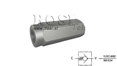 VEILIGHEIDSKLEP VOOR KOELER 1/2'' BY-PASS 5 bar