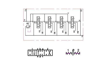 BEDRADINGS DIAGRAM 4xP40