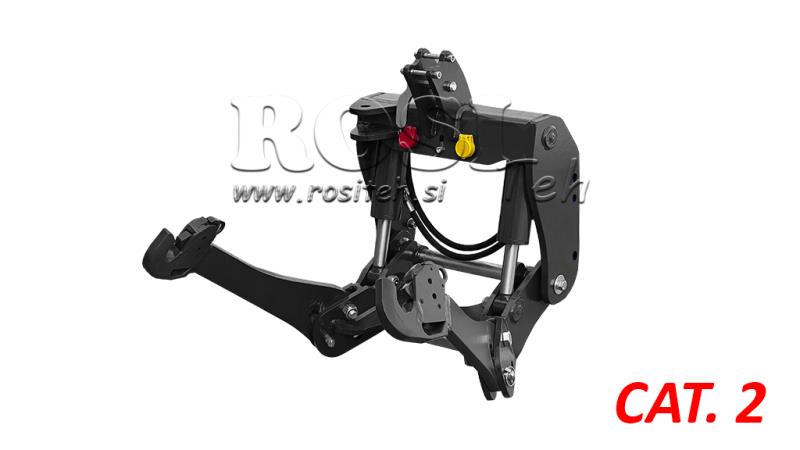 UNIVERSAL KIT VOOR VOORSTE HYDRAULIEK 2KAT VOOR TRACTOR 1500KG