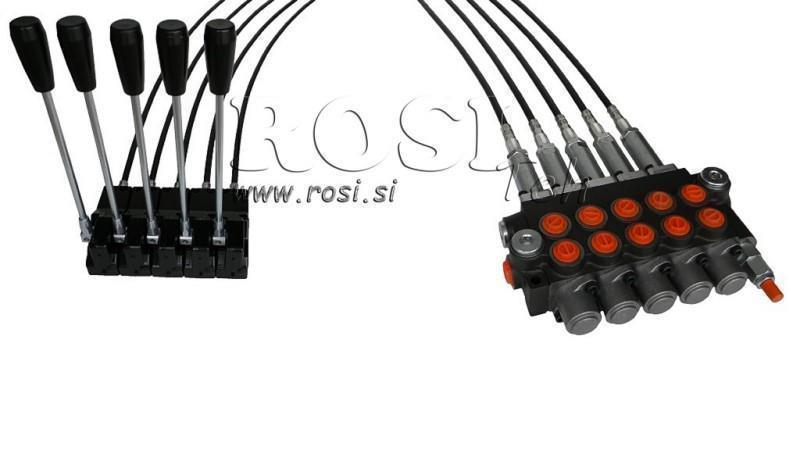 KIT 5xP40   JOYSTICK 1 POSITIE L1500