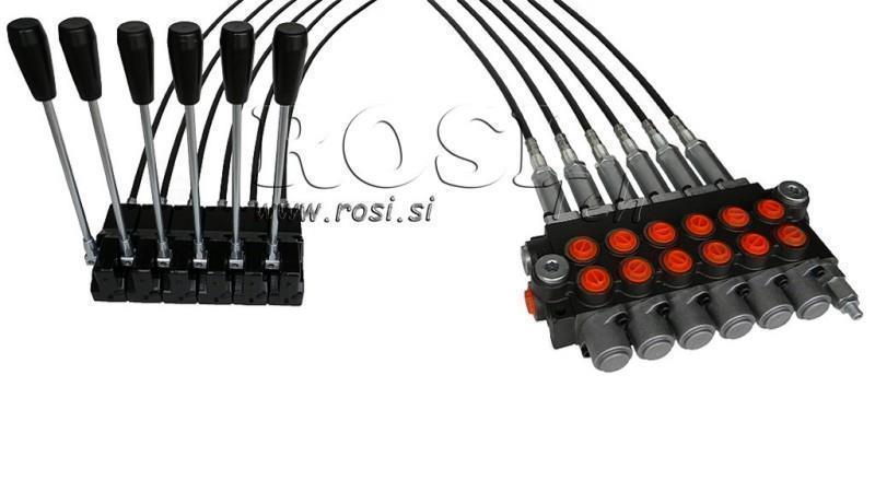 KIT 6xP40   JOYSTICK 1 POSITIE L1500