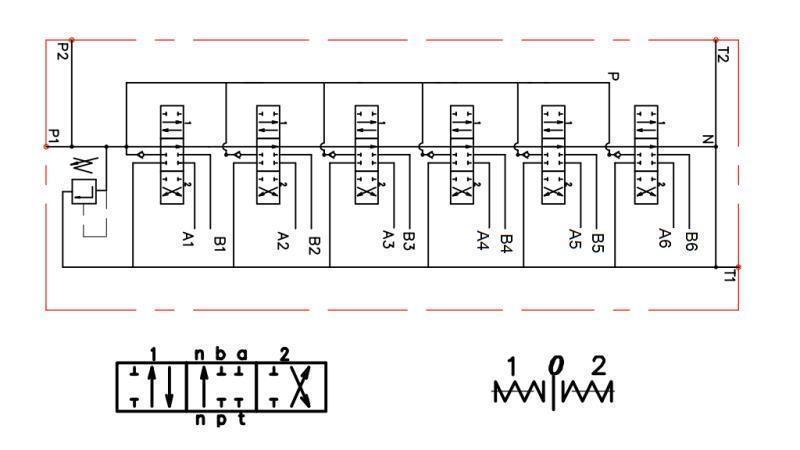 elektrické schéma 6xP80